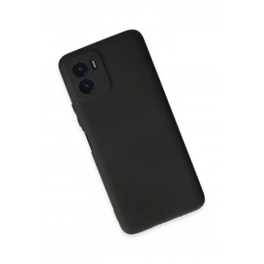 Mey İthalat®  Vivo Y15S Kılıf First Silikon - Siyah