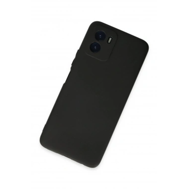 Mey İthalat®  Vivo Y15S Kılıf First Silikon - Siyah