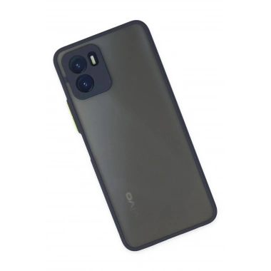 Mey İthalat®  Vivo Y15S Kılıf Montreal Silikon Kapak - Lacivert