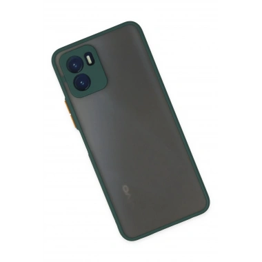 Mey İthalat®  Vivo Y15S Kılıf Montreal Silikon Kapak - Yeşil