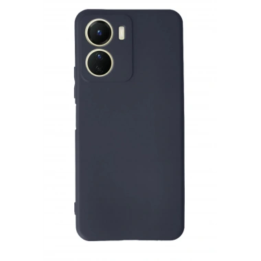 Mey İthalat®  Vivo Y16 Kılıf First Silikon - Lacivert