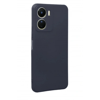 Mey İthalat®  Vivo Y16 Kılıf First Silikon - Lacivert