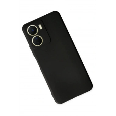 Mey İthalat®  Vivo Y16 Kılıf First Silikon - Siyah