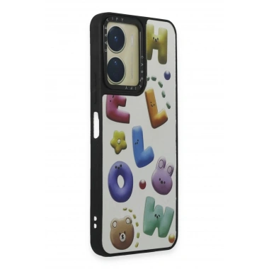 Mey İthalat®  Vivo Y16 Kılıf Mirror Desenli Kapak - Mirror - 15