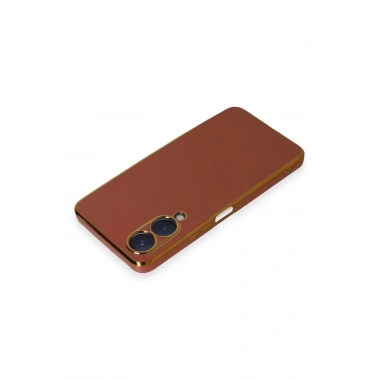 Mey İthalat®  Vivo Y17S Kılıf Volet Silikon - Kırmızı