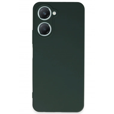 Mey İthalat®  Vivo Y18 Kılıf First Silikon - Koyu Yeşil