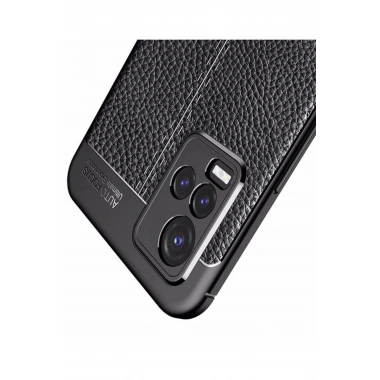 Mey İthalat®  Vivo Y21S Kılıf Auto Focus Kapak - Kırmızı
