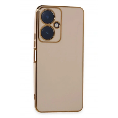 Mey İthalat®  Vivo Y27 Kılıf Volet Silikon - Pembe