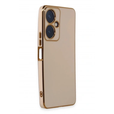 Mey İthalat®  Vivo Y27 Kılıf Volet Silikon - Pembe