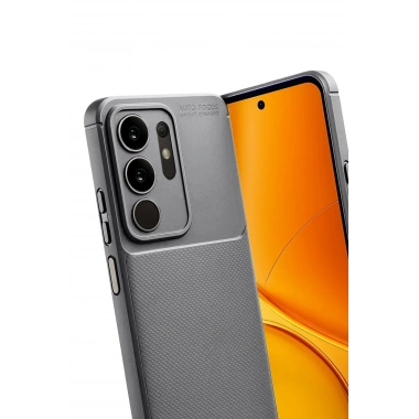 Mey İthalat®  Vivo Y29 4G Auto Focus Karbon Kapak - Gri