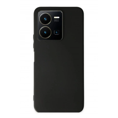 Mey İthalat®  Vivo Y35 Kılıf First Silikon - Siyah