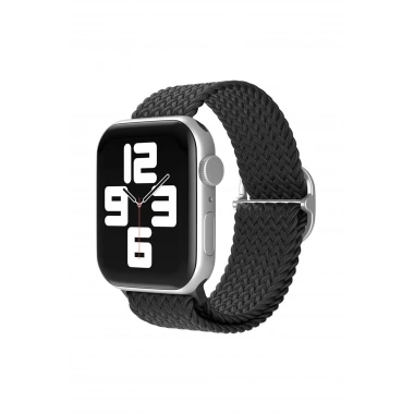 Mey İthalat®  Watch 20mm Star Kordon - Siyah