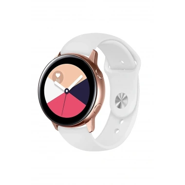 Mey İthalat® Watch 22mm Klasik Kordon - Beyaz
