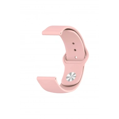 Mey İthalat® Watch 22mm Klasik Kordon - Pembe