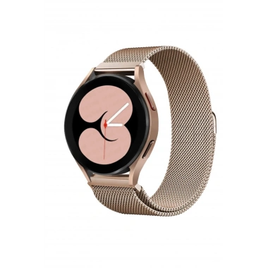 Mey İthalat® Watch 22mm Metal Mıknatıslı Kordon - Bakır