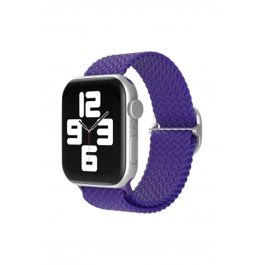 Mey İthalat® Watch 22mm Star Kordon - Mor