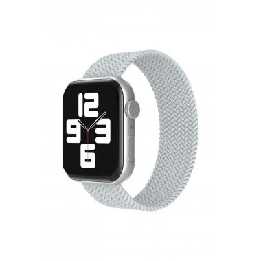 Mey İthalat® Watch 38mm Ayarlı Solo Silikon Kordon - Beyaz