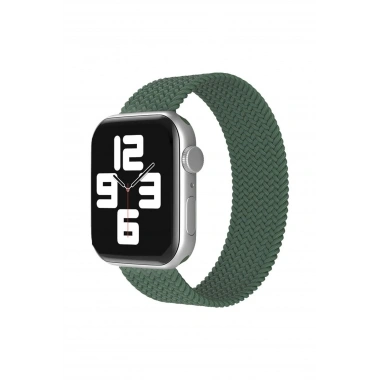 Mey İthalat® Watch 38mm Ayarlı Solo Silikon Kordon - Haki Yeşil