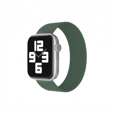Mey İthalat® Watch 38mm Ayarlı Solo Silikon Kordon - Haki Yeşil