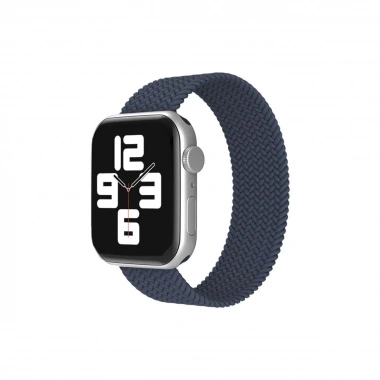 Mey İthalat® Watch 38mm Ayarlı Solo Silikon Kordon - Lacivert