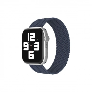 Mey İthalat® Watch 38mm Ayarlı Solo Silikon Kordon - Lacivert