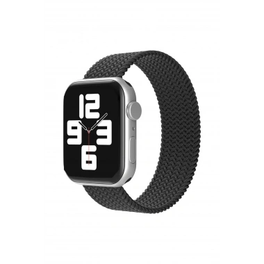Mey İthalat® Watch 38mm Ayarlı Solo Silikon Kordon - Siyah