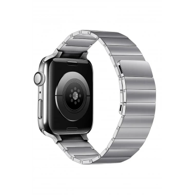 Mey İthalat® Watch 38mm KR404 Huks Kordon - Gümüş