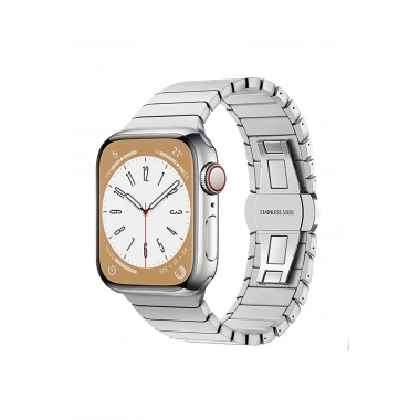 Mey İthalat®   Watch 38mm KR413 Fine Steel Kordon - Gümüş