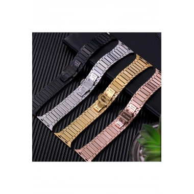 Mey İthalat®   Watch 38mm KR413 Fine Steel Kordon - Siyah