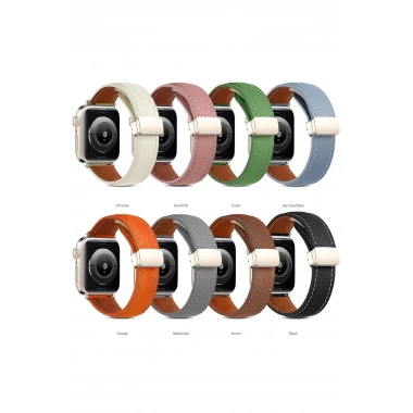 Mey İthalat® Watch 38mm KR414 Daks Deri Kordon - Siyah