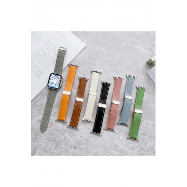 Mey İthalat® Watch 38mm KR414 Daks Deri Kordon - Siyah