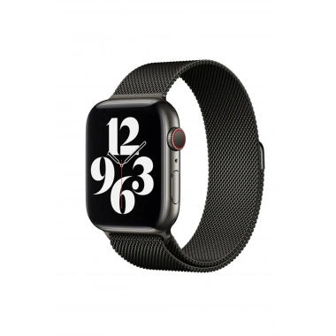 Mey İthalat® Watch 38mm Metal Mıknatıslı Kordon - Siyah