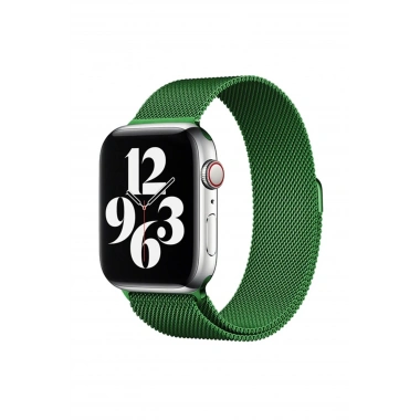 Mey İthalat® Watch 38mm Metal Mıknatıslı Kordon - Yeşil
