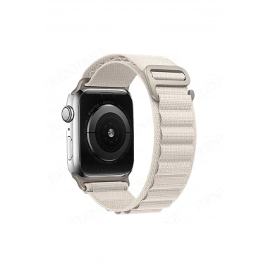 Mey İthalat® Watch 38mm Mountain Kordon - Beyaz
