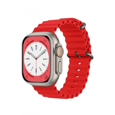 Mey İthalat® Watch 38mm Ocean Kordon - Kırmızı
