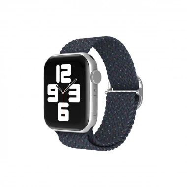 Mey İthalat® Watch 38mm Star Kordon - Benekli Lacivert
