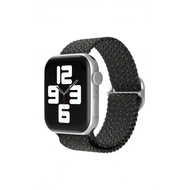 Mey İthalat®   Watch 38mm Star Kordon - Benekli Siyah