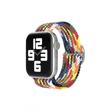 Mey İthalat® Watch 38mm Star Kordon - Gökkuşağı 1
