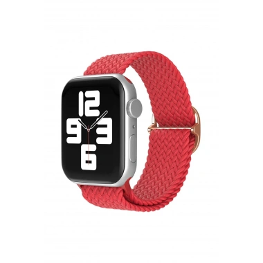 Mey İthalat® Watch 38mm Star Kordon - Kırmızı