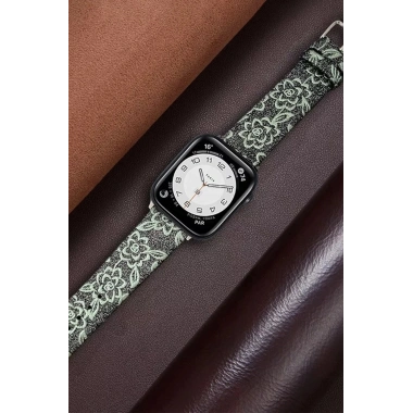 Mey İthalat® Watch 42mm Creeper Desenli Kordon - Rose Gold