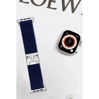 Mey İthalat®   Watch 42mm Forest Kumaş Kordon - Lacivert