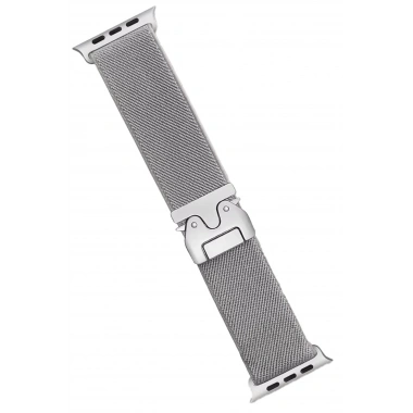 Mey İthalat®   Watch 42mm Forest Kumaş Kordon - Titan Gri