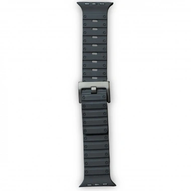 Mey İthalat® Watch 42mm Magnus Mıknatıslı Silikon Kordon - Siyah