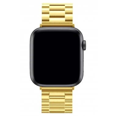 Mey İthalat® Watch 42mm Metal Baklalı Kordon - Gold