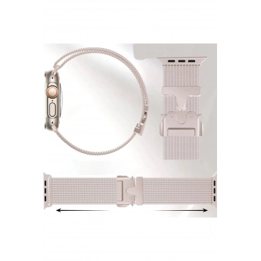 Mey İthalat®   Watch 42mm Milano Metal Kordon - Desert