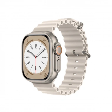 Mey İthalat® Watch 42mm Ocean Kordon - Krem