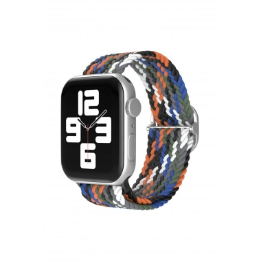 Mey İthalat® Watch 42mm Star Kordon - Gri-Turuncu