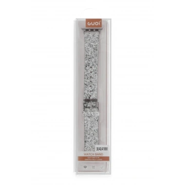 Mey İthalat® Watch 42mm Starry Taşlı Kordon - Gümüş