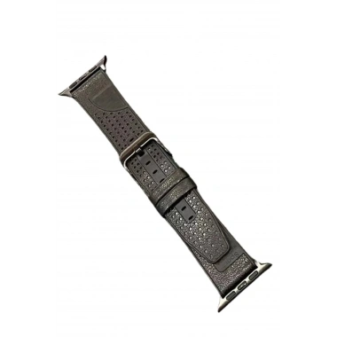 Mey İthalat®  Watch 45mm Buff Deri Kordon - Siyah