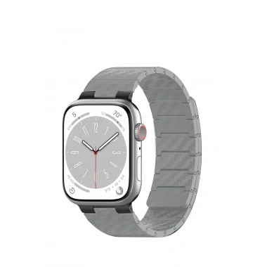 Mey İthalat®  Watch 45mm Carbon Steel Kordon - Yıldız Işığı
